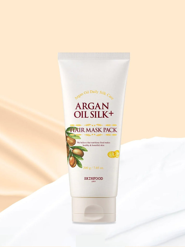 ARGAN OIL SILK PLUS HAIR MASK PACK  200g