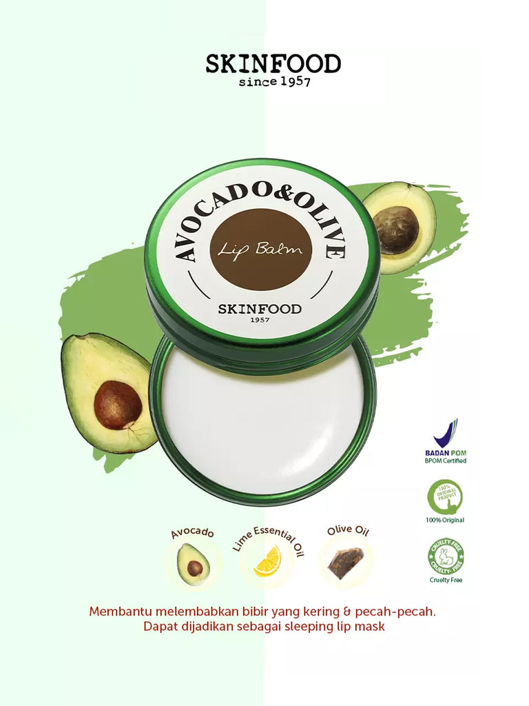 AVOCADO & OLIVE LIP BALM(12g)