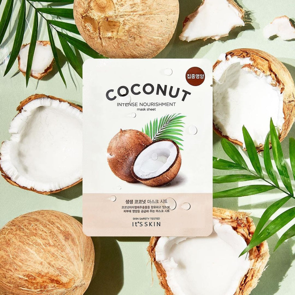 t's Skin The Fresh Mask Sheet Coconut- Set Of 5