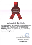 AUTHENTICITY CERTIFICATE