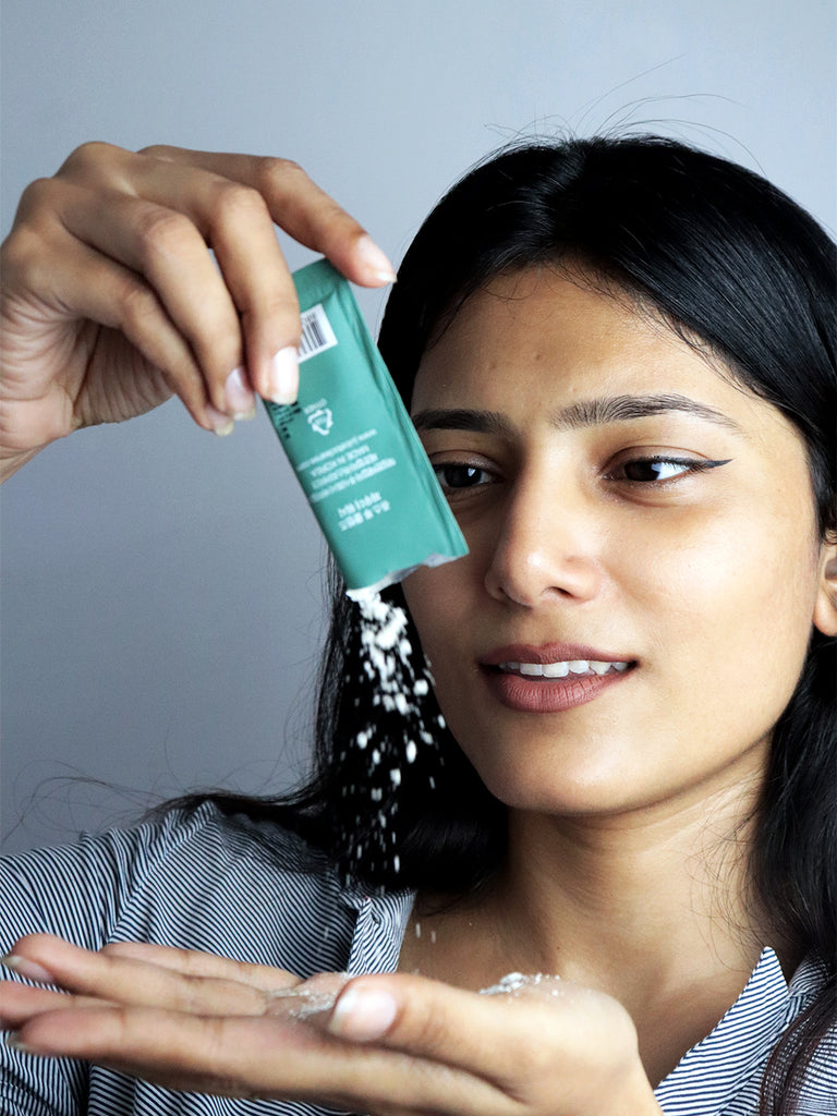 JUICE TO CLEANSE Powder Wash For Sensitive skin Unisex (30 Packet 1.2g each)