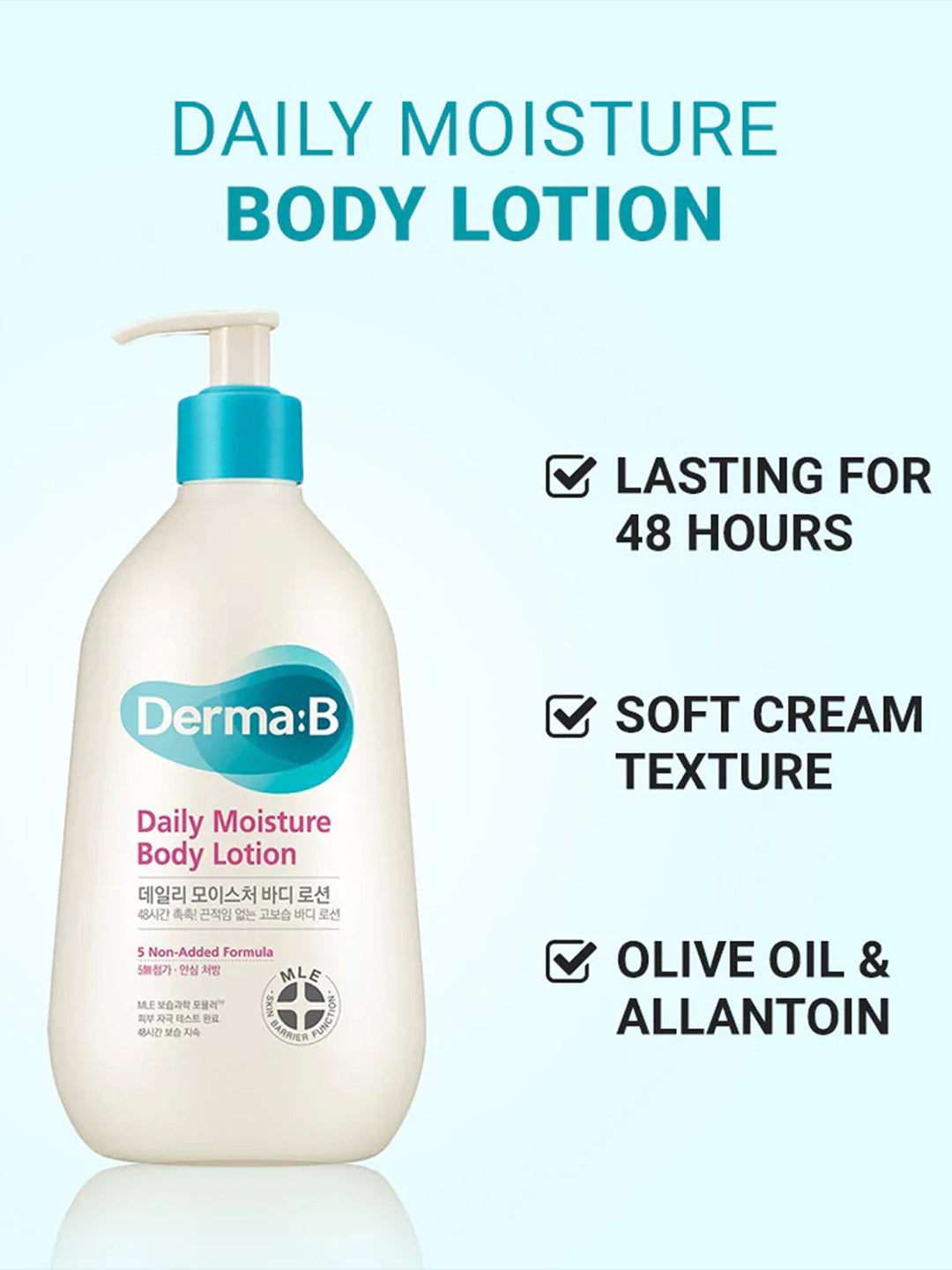 Derma-B Daily Moisture Body Lotion 257ml