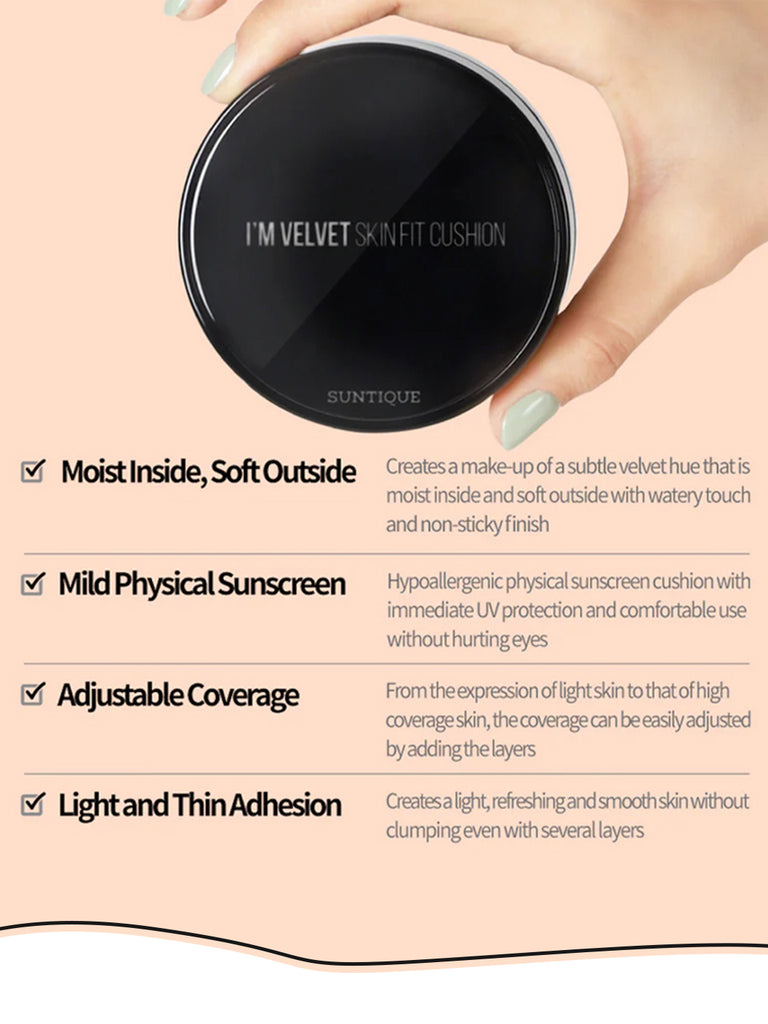 Suntique I'M VELVET SKIN FIT CUSHION(15g)