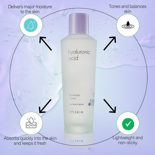 Benefits Of It's Skin Hyaluronic Acid Moisture Toner