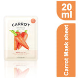 It's Skin The Fresh Mask Sheet -Carrot (Set-5) For Moisturizes and nourishes Unisex 20ml