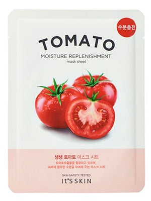 It's Skin The Fresh Tomato Mask Sheet for Face- Set Of 5 For Sensitive Skin Unisex (20ml Each)
