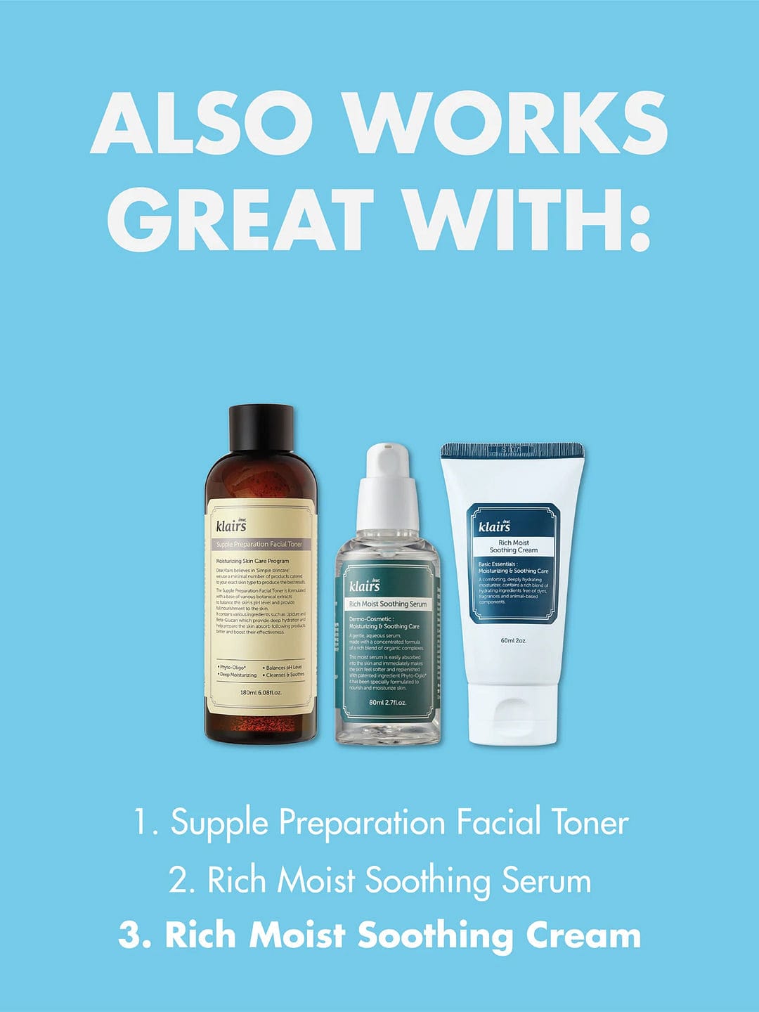 Klairs Rich Moist Soothing Cream 60ml