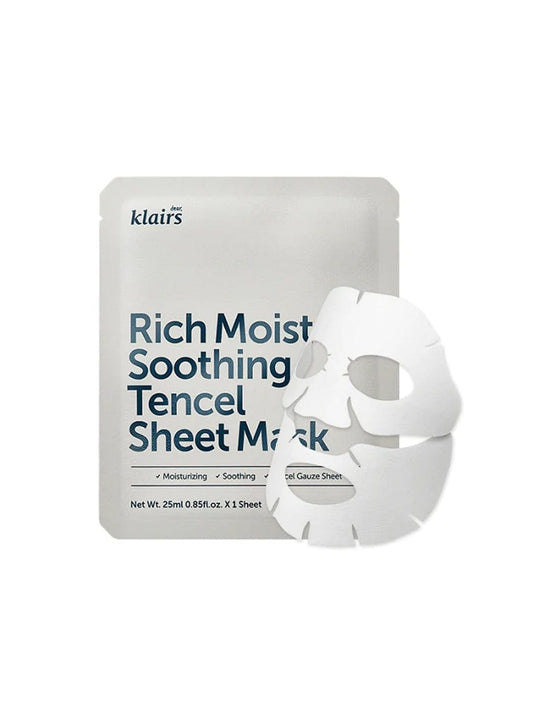Klairs Rich Moist Soothing Tencel Sheet Mask (1pcs)