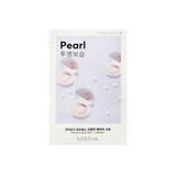MISSHA Airy Fit Sheet Mask (Pearl) For Remove's Dullness Unisex (19g Each)