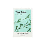 MISSHA Airy Fit Sheet Mask (Tea Tree) For Sensitive Skin Unisex