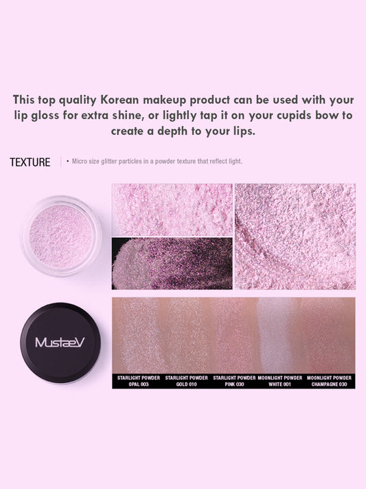 MUSTAEV COLOR POWDER STARLIGHT PINK 2.5g