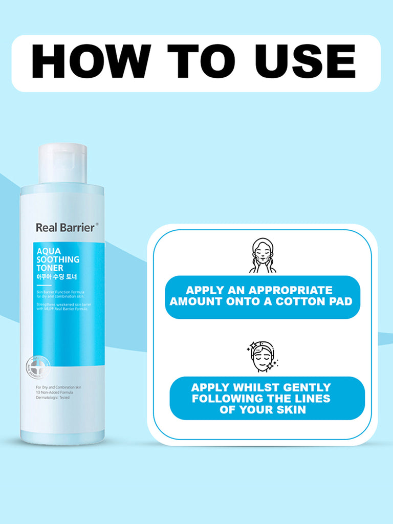 Real Barrier Aqua Soothing Toner 190ml