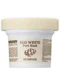SKINFOOD Egg White Pore Mask for Remove pore-clogging oil from Skin - Unisex (100ml)