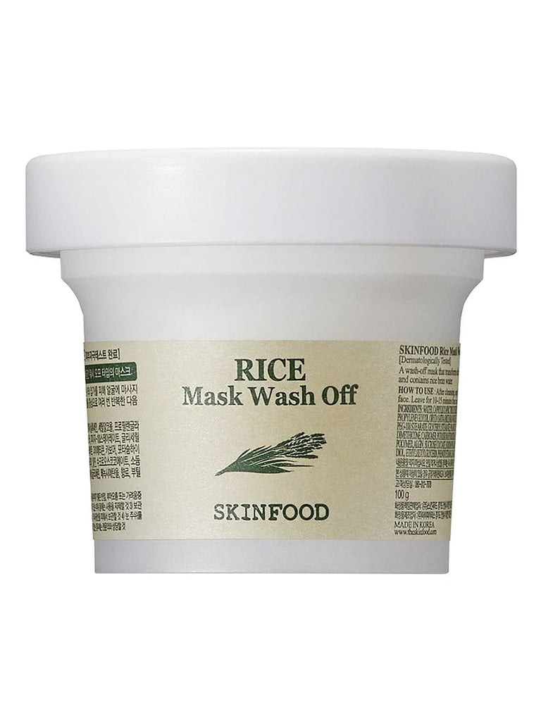 SKINFOOD Rice Mask Wash Off for Brightening and Softening Skin- Unisex (100 g)