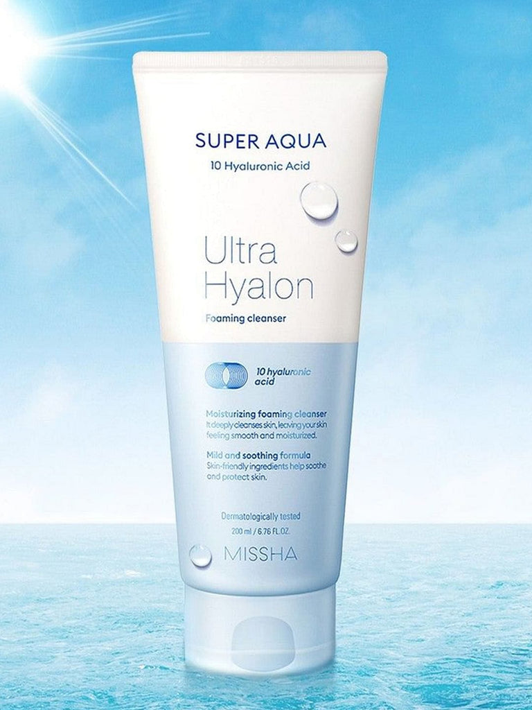 MISSHA SUPER AQUA ULTRA HYALRON FOAMING CLEANSER(200ml)