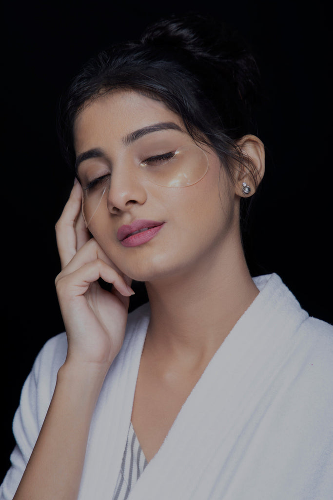 PETITfÉE Collagen & CoQ10 Hydrogel Eye patch for Wrinkles, Anti-aging, and Under eye Crow's feet. Pack of 60 Pieces (30 pairs)