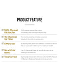 Suntique I'M PURE Perfect Cica SPF50+pa++++ : , Non-sticky and non-greasy texture(50ml)