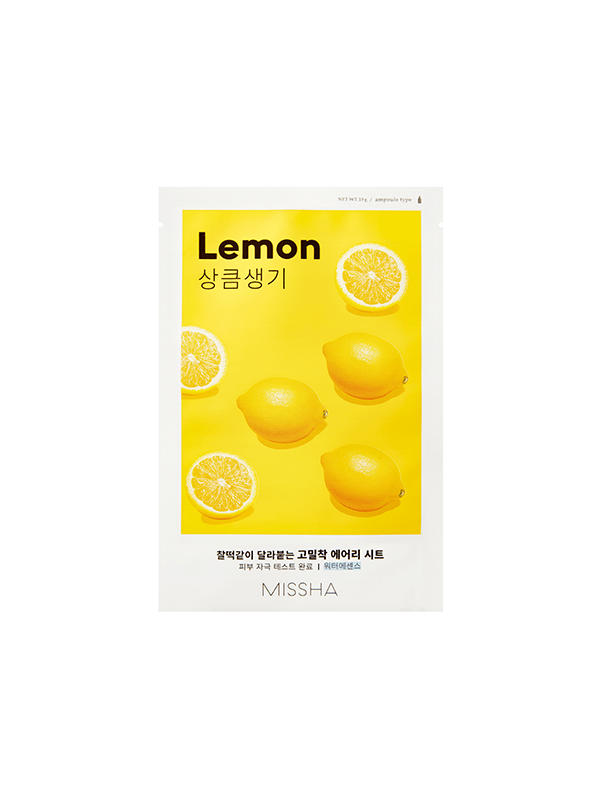 MISSHA Airy Fit Sheet Mask (Lemon)