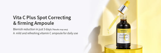Unveiling the Power of VITA C PLUS Spot Correcting & Firming Ampoule