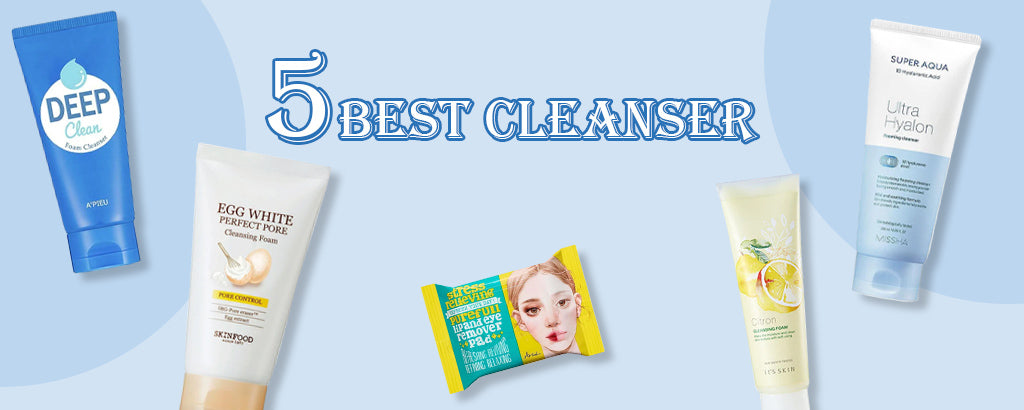 5 Best Face Cleanser Korean Product in India