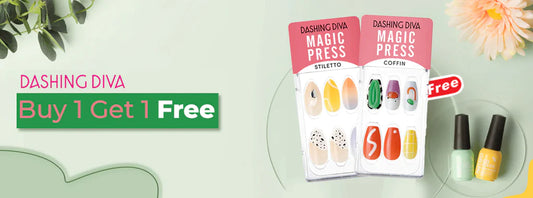 DASHING DIVA BUY 1 GET 1 FREE SALE!
