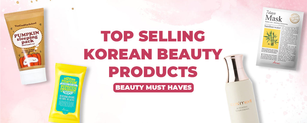 Top Selling Korean beauty products