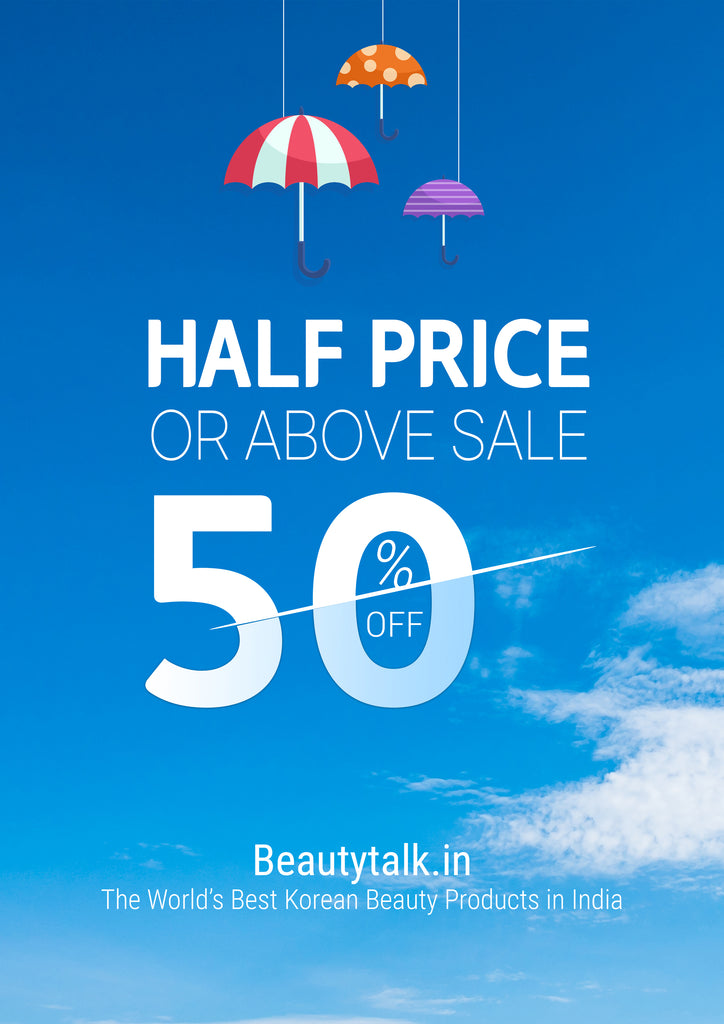 Get beautiful with the World’s Best Korean Beauty Products – Half Price Sale, 50% Off or Above
