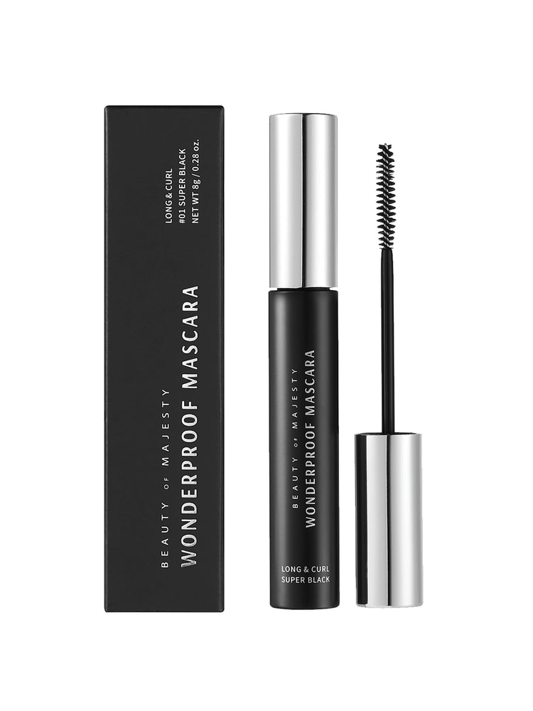 B.O.M - Wonderproof Mascara Long & Curl Super Black
