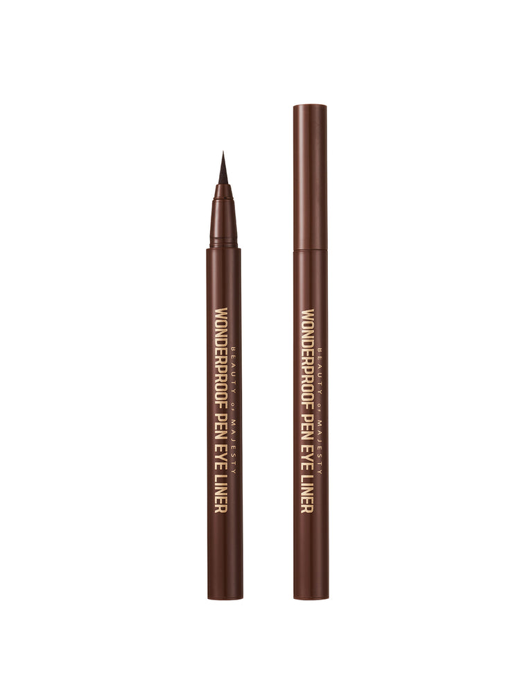 B.O.M - Wonderproof Pen Eye Liner Soft Brown
