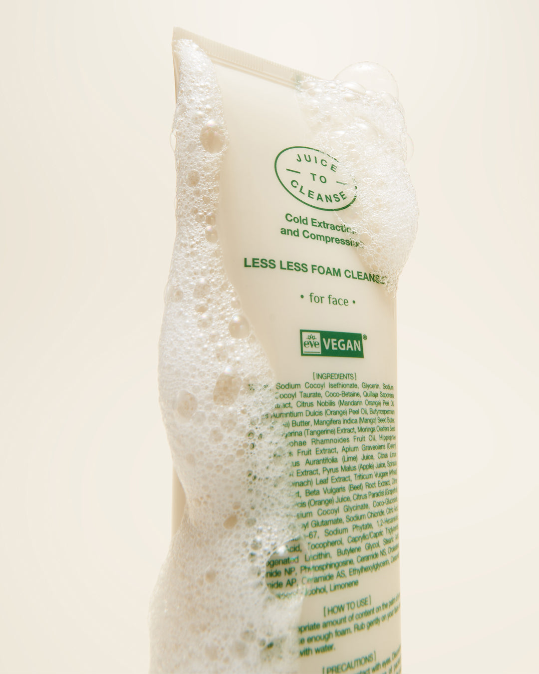 Juice to Cleanse Less Less Foam Cleanser (Vegan) 160g