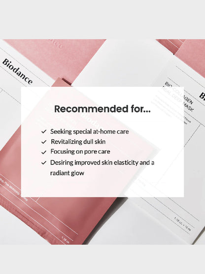 [Biodance] Bio Collagen-Real Deep Mask 1Box (34g*4ea)
