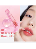 ETUDE Over Glowy Tint  01 BLACK CAT Rose jelly