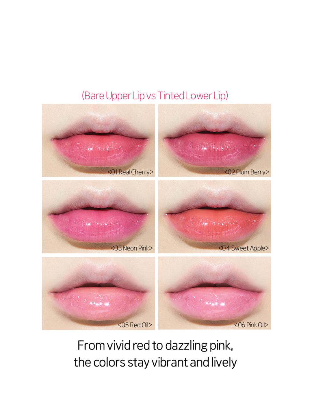 Etude Dear Darling Oil Tint 01 Real Cherry – view 8