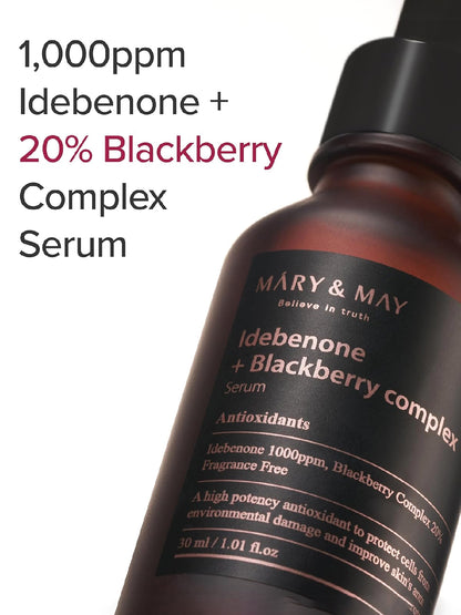 Mary&May Idebenone+Blackberry Complex Serum 30ml