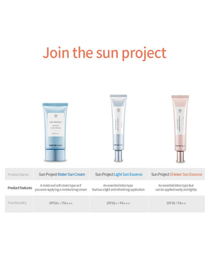 Thank you farmer Sun Project Shimmer Sun Essence SPF30 PA++