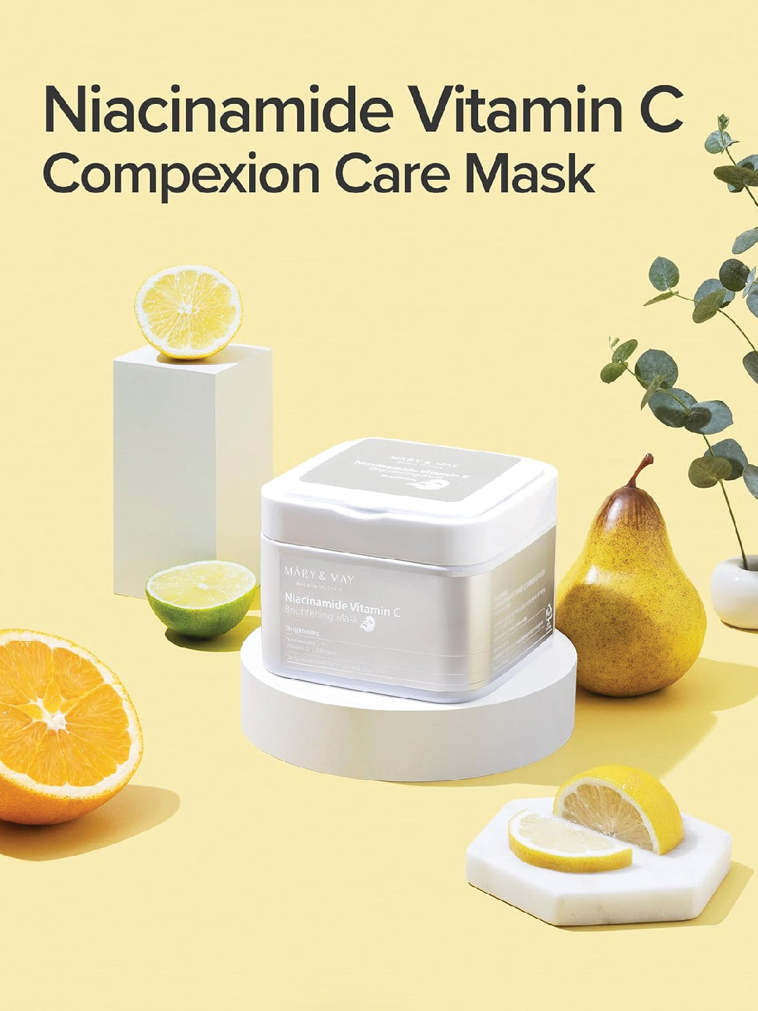 Mary&May Niacinamide Vitamin C Brightening Mask 30 EA