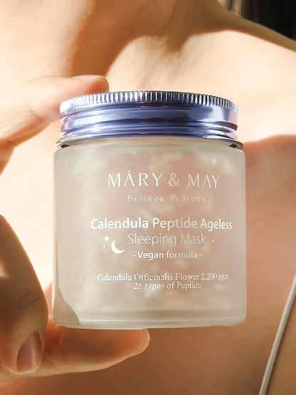 Mary&May Calendula Peptide Ageless Sleeping Mask 110 g