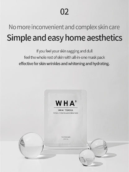 WHA'YUNSUL Pepsolution Collagen Mask Pack