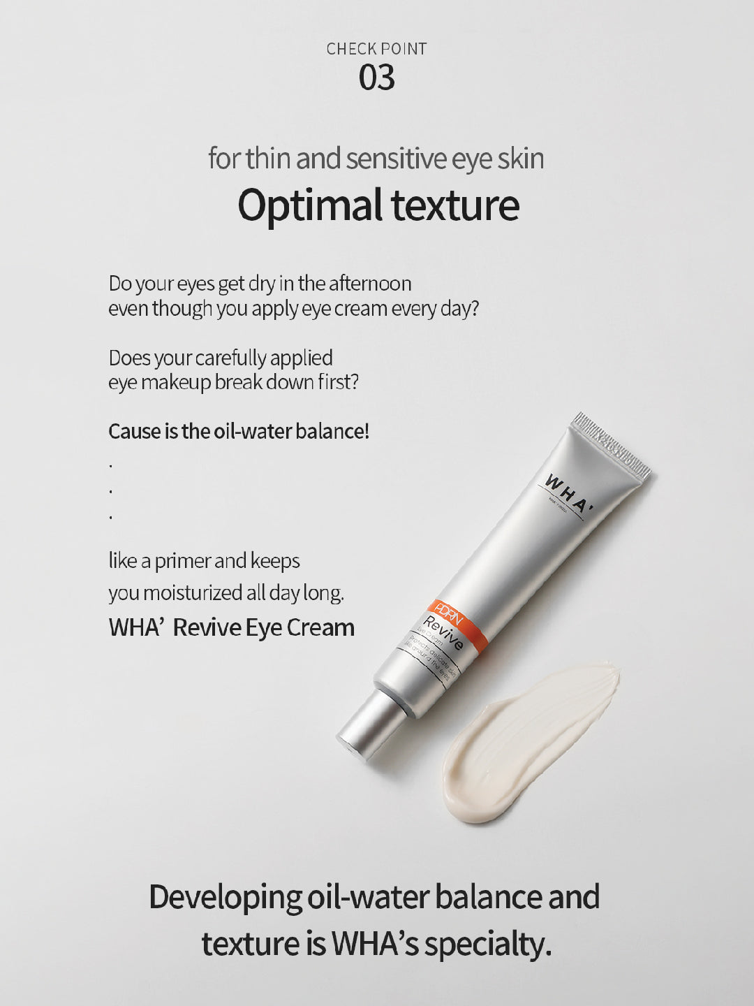 WHA' YUNSUL PDRN Revive Eye Cream 30 g