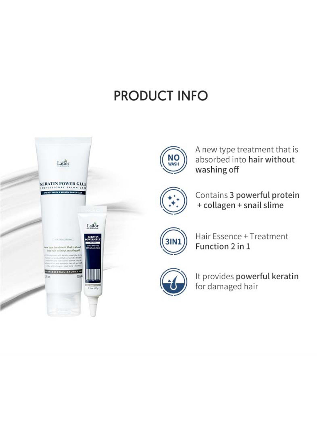 Lador Keratin Power Glue Hair Ampoule