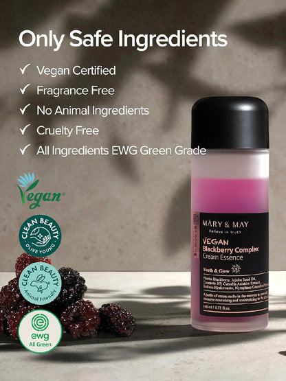 Mary&May Vegan Blackberry Complex Cream Essence 140ml