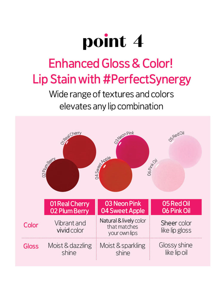 Etude Dear Darling Oil Tint 01 Real Cherry – view 10