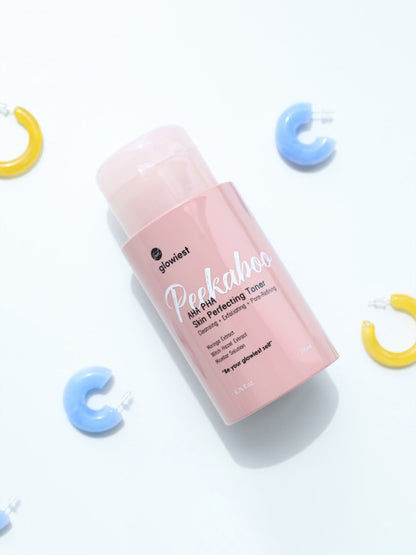 Glowiest Peekaboo AHA PHA Skin Perfecting Face Toner
