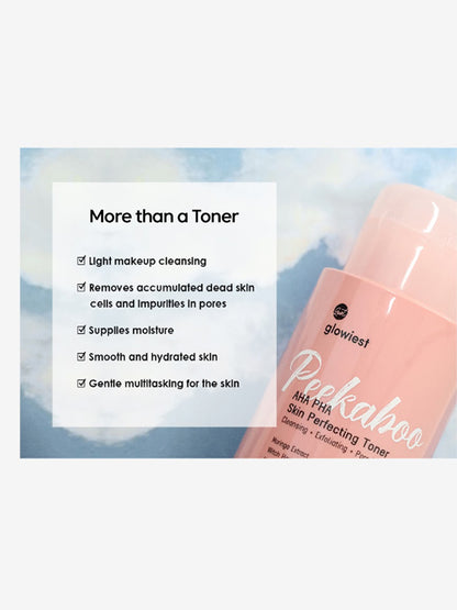 Glowiest Peekaboo AHA PHA Skin Perfecting Face Toner
