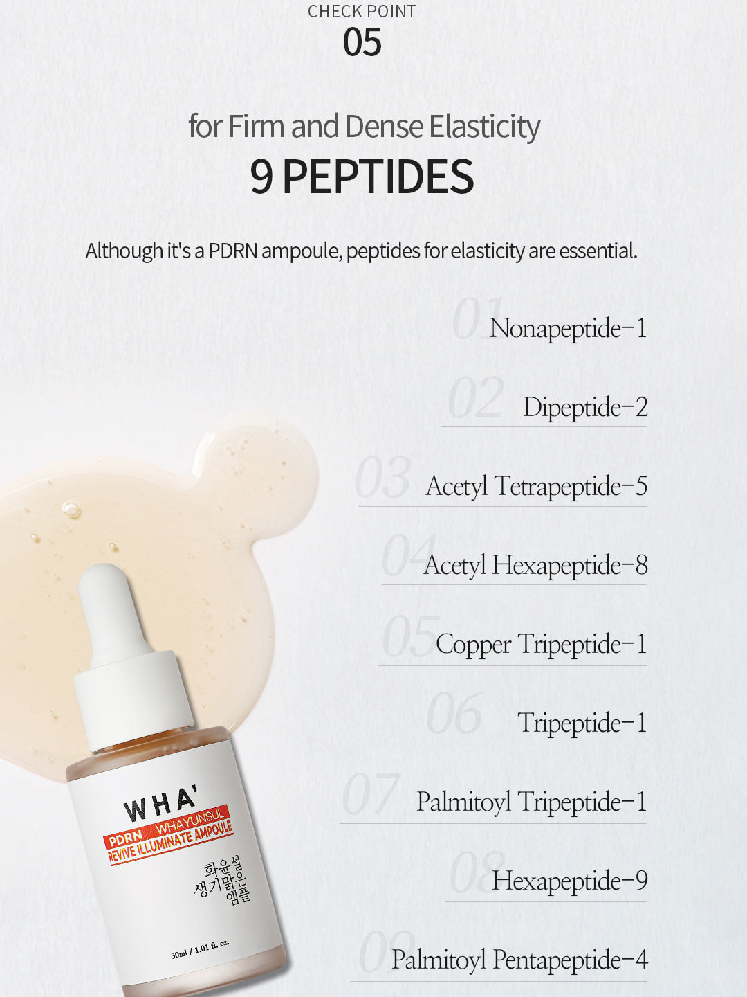 WHA'YUNSUL PDRN Revive Illuminate Ampoule 30 ml