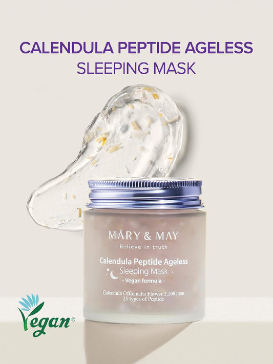 Mary&May Calendula Peptide Ageless Sleeping Mask 110 g