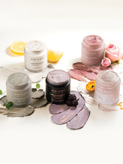 Mary&May Blackberry complex Glow Washoff Pack 125g