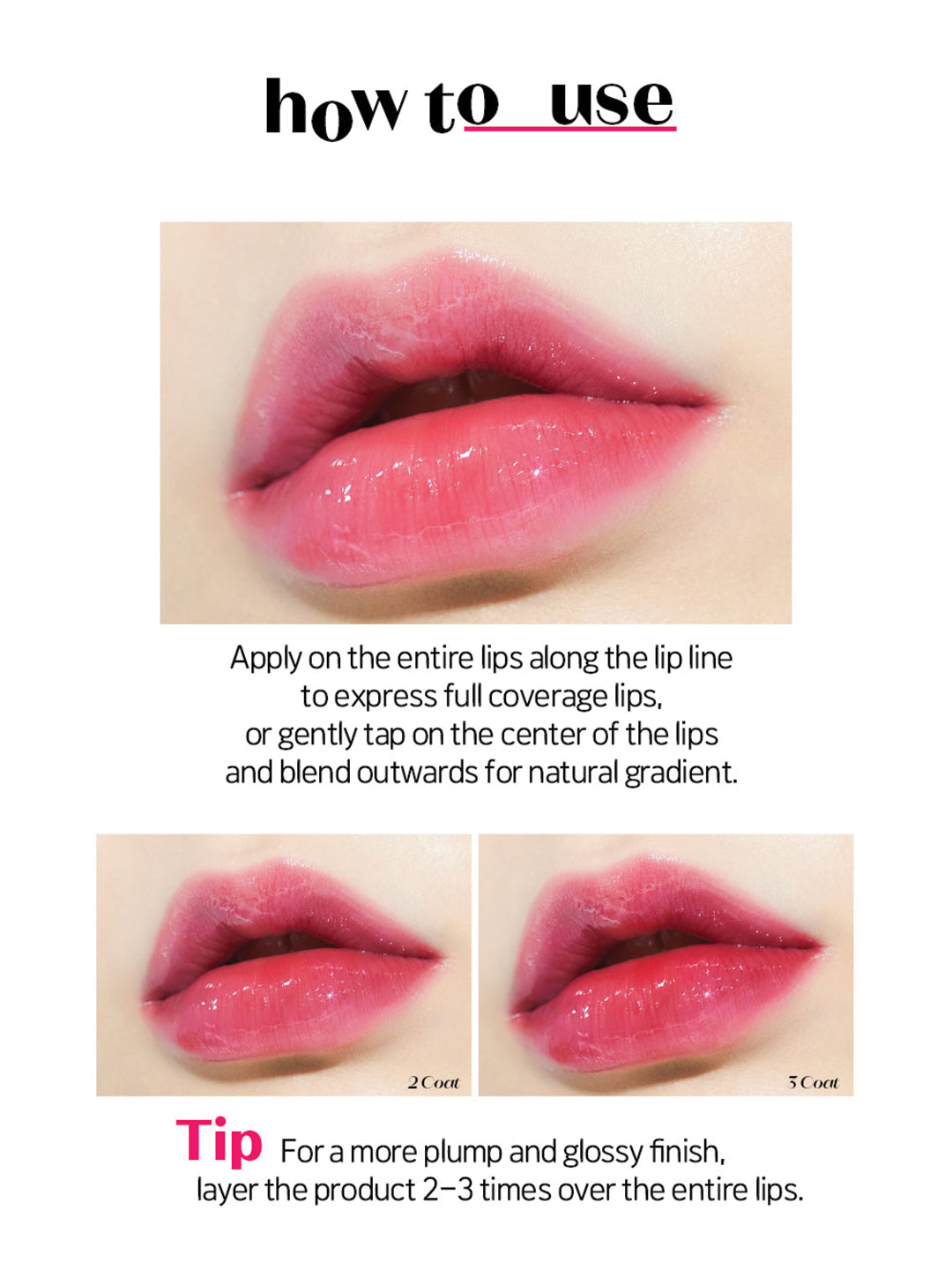 Etude Dear Darling Oil Tint 03 Neon Pink – view 13