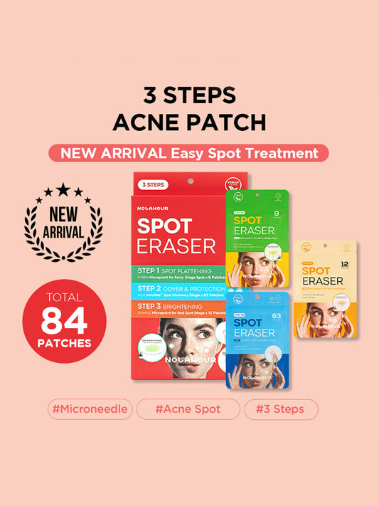 NOLAHOUR Spot Eraser 3 Steps (Acne Patch) 84 Patches