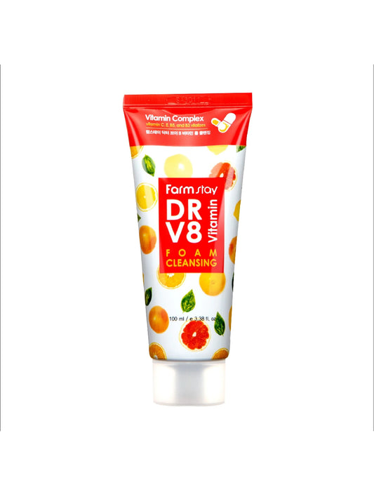 FARMSTAY Dr-V8 Vitamin Foam Cleansing 100 ML